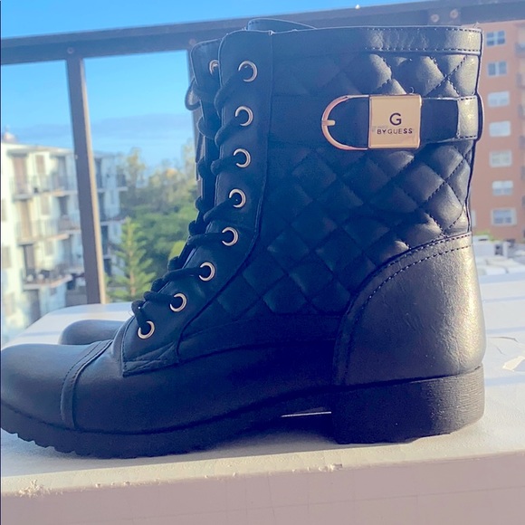 G by Guess Shoes - G by Guess lace up combat boots